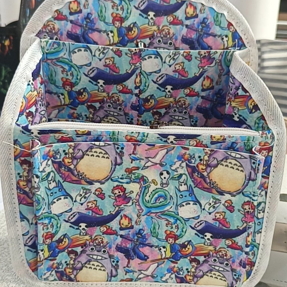 Loungefly Miyazaki Anime Backpack Organizer